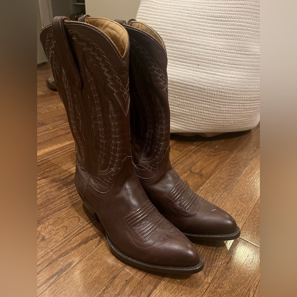 Laredo Shoes Laredo Chocolate Brown Cowboy Boots Poshmark